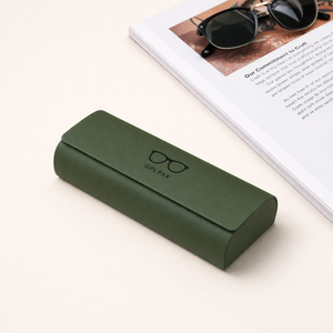 Estuche de Gafas de Sol Magnético de Cuero PU Multicolor con Diseño de Logotipo Personalizado, Caja de Empaque Individual para Gafas - Product Image 6