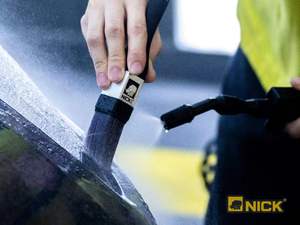 ฟิล์มป้องกันสีรถยนต์ TPU ทรายกันรอยขีดข่วนใสฟิล์มติดด้วยตนเองติดด้วยตนเองดีไซน์เพชรสไตล์พื้นผิวมันวาว - Product Image 3