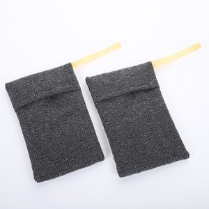 <strong>Soap</strong> Saver Bag Sisal Exfoliating Gloves <strong>Pouch</strong> with Drawstring Bar <strong>Soap</strong> Box Packing with Wooden Bead Foaming and Drying <strong>Soap</strong> - Product Image 2