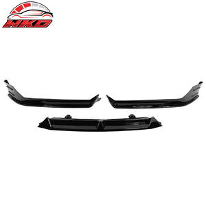 Lèvre de pare-chocs avant pour Honda Accord 2021-2022, noir brillant, spoiler, séparateur, PP, 3 pièces, pièces automobiles de haute qualité, kit carrosserie - Product Image 5