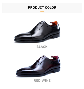 <span class=keywords><strong>Prix</strong></span> d'usine semelles en cuir véritable exquis britannique Bullock Oxford chaussures robe de mariée chaussures en cuir pour hommes - Product Image 6