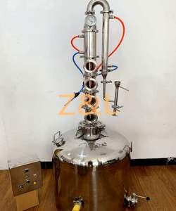 شراء جهاز تقطير الكحول النحاس alembic المقطر الكهربائية النحاس اللقطات لغو اللقطات distillery - Product Image 5