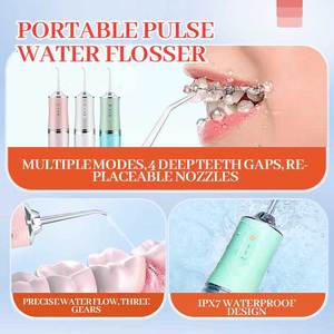 220ml xách tay IPX7 không thấm nước điện răng làm sạch miệng Irrigator nước <span class=keywords><strong>Flosser</strong></span> cho du lịch sử dụng nhà - Product Image 3