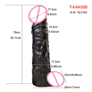 FAAK Dildo Gigante da <span class=keywords><strong>30</strong></span> Pollici per Uomo e Donna, Masturbazione, Prezzo di Fabbrica, Vagina Artificiale in PVC, Dildo Anale, Pene Gigante Ruvido, Negozio per Adulti - Product Image 6