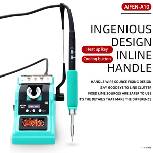 Stazione di Saldatura Digitale Portatile AIFEN A10 210 con Punta per Saldatore Piccola, Riscaldamento Rapido, Modalità Induzione Sleep, Controllo Temperatura al 5% - Product Image 3