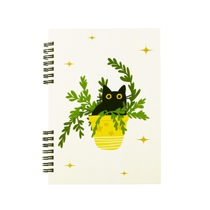 Cahiers spirales A5 à sublimation avec couverture gaufrée, journal personnalisable pour étudiants, papier ivoire 70 g/m², 200 pages - Product Image 1