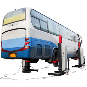 Elevador Hidráulico Móvil TFAUTENF con Cable para 22 Camiones/Autobuses con Cilindro Invertido - Product Image 1