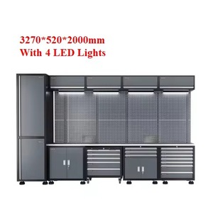 Atelier multifonctionnel table de travail tiroir combinaison armoire à outils épaissi acier réparation automobile usine chariot à outils poste de travail - Product Image 4