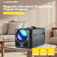 Projecteur intelligent LCD LED Magcubic HY450C, résolution native 1080p, compatible 8K et 4K, portable, cinéma maison, extérieur, nouvelle arrivée 2026, vente chaude
