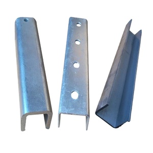 Chất lượng cao U loại kênh hồ sơ thép mạ kẽm cán nguội thép nhẹ cho cửa trượt xây dựng uốn cho hàn - Product Image 1