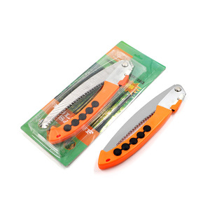 Hand Saw 270mm Folding Curved High Carbon Steel Blade For Garden Pruning Fruit Tree Cutting - Product Image 2