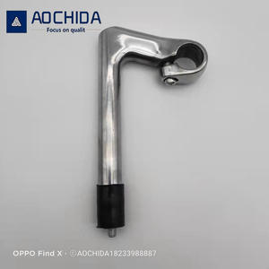 Tête d'oie rétro 22.2/25.4mm 150/180mm tige de cyclisme en aluminium aile inférieure tige de <span class=keywords><strong>guidon</strong></span> polie - Product Image 6