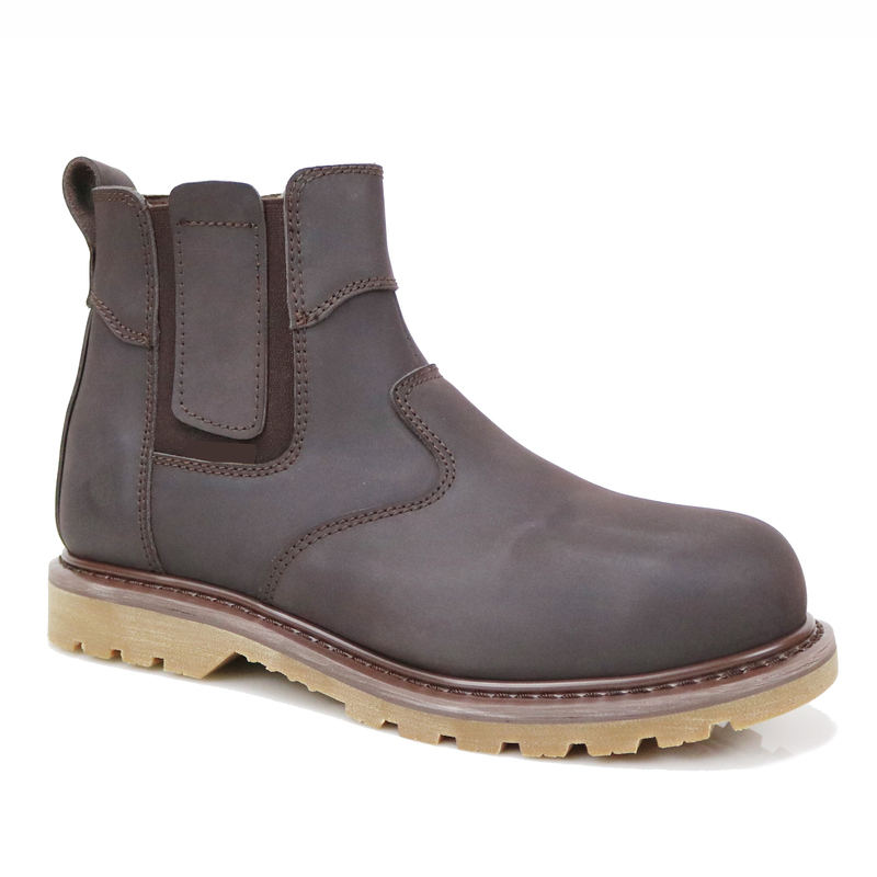 Outdoor Genuine Leather Vamp Sneaker Work