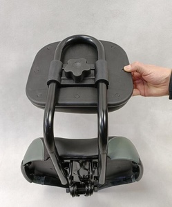 Asiento de bicicleta grande para adulto, sillín con respaldo <span class=keywords><strong>ajustable</strong></span>, triciclo de ciudad - Product Image 3