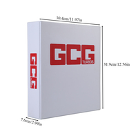 Carpeta de Anillas Personalizada de Tamaño A4, Fabricada en China, con Cubierta Rígida de PVC de 3 Pulgadas, con Impresión de Logotipo, Carpeta Blanca