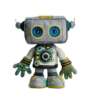 Nhà Máy Bán buôn <span class=keywords><strong>Robot</strong></span> tương lai <span class=keywords><strong>Robot</strong></span> tùy chỉnh Bot linh vật và búp bê in búp bê - Product Image 1