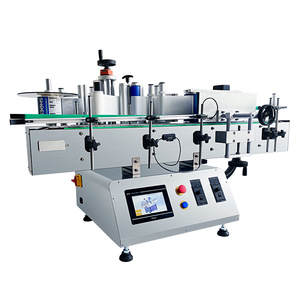 Máquina de etiqueta automática para vidro, de plástico, <span class=keywords><strong>metal</strong></span> de vidro, etiqueta redonda semi automática, adesivos de jarra de garrafa de cerveja - Product Image 3