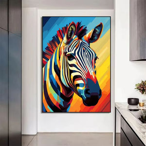 ศิลปะกราฟฟิตีที่ทันสมัย Deco ZEBRA Parrot soth Parrot CAMEL and capybara โปสเตอร์พอร์ซเลนคริสตัลตกแต่งบ้านสำหรับห้องนั่งเล่น - Product Image 4