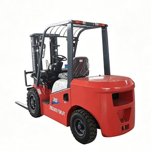 Montacargas Todoterreno 4x4 para Construcción en Pavimento Exterior con Neumáticos Sólidos, Mástil de Tres Etapas, Velocidad de 18 km/h - Product Image 1