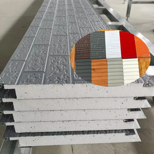 <span class=keywords><strong>Panel</strong></span> sándwich de espuma PU para uso interior y exterior a un precio <span class=keywords><strong>económico</strong></span> para baños, talleres, hoteles, sótanos hechos de acero - Product Image 1