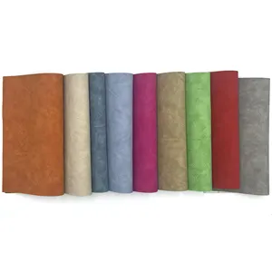 China Factory Imitation Sheepskin Abrasion Resistant Scratch Printing Process Pu Leather