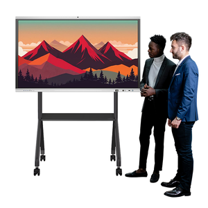 หน้าจอไวท์บอร์ดอัจฉริยะแบบอินเทอร์แอคทีฟขนาด 75 นิ้ว ความละเอียด 4K พร้อมหน้าจอสัมผัส IFPD ทั้งหมดในหนึ่งเดียว ได้รับการรับรองมาตรฐาน CE FCC Rohs ISO - Product Image 6