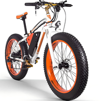 Bicicleta Eléctrica Urbana con Llantas Gruesas de 26'' (Almacén UE/Reino Unido), 48V 17.5Ah, Largo Alcance, 7 Velocidades, Aleación de Aluminio, Certificación CE, para Adultos