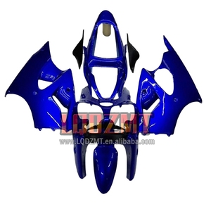 Todo el cuerpo de inyección azul para KAWASAKI <span class=keywords><strong>NINJA</strong></span> ZX 6R <span class=keywords><strong>636</strong></span> ZX636 ZX6R 00 01 02 37LQ.63 2000 600CC 1/2000/2001/<span class=keywords><strong>2002</strong></span>/carenado - Product Image 1