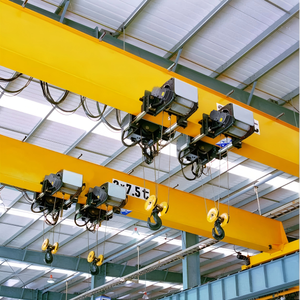 Palans électriques à poutre simple européens de 3 tonnes, 5 tonnes, 10 tonnes, chariot électrique, palan de pont roulant d'usine - Product Image 1