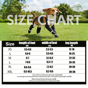 Köpekler ve Kediler için Pati Korumalı ve Uzun Bacak Kapsamlı Sıcak Satış Su Geçirmez Polyester Askılı Botlar - Product Image 6