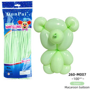 TLX 100 Globos de Modelado en Colores Macarrón, Globos Mágicos Macar 260, Globos Largos para Modelar Animales - Product Image 3