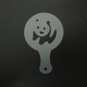 Juego de plantillas de espuma para decoración de cafetería, Set de 16 unidades de plantillas de arte para decoración de café, pasteles y tartas - Product Image 4