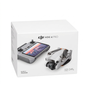 <span class=keywords><strong>DJI</strong></span> Mini 4 Pro (<span class=keywords><strong>DJI</strong></span> RC 2), Drones con Cámara para Adultos 4K, Menos de 0.549 lbs/<span class=keywords><strong>249</strong></span> g, 34 Minutos de Tiempo de Vuelo, Transmisión de Video de 20 km Máx. - Product Image 1