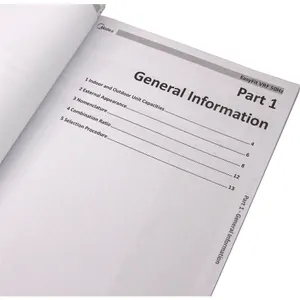 Bulk wholesale custom instruction booklet different user manual printing