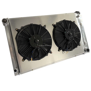 Radiador de Refrigeración de Aluminio con Cubierta de Ventilador para Chevrolet Blazer C10 C20 C30/Buick Apollo Century/Cadillac Seville/GMC 75-87 - Product Image 4