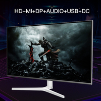 Nouvel écran de jeu 23,8 pouces IPS 1080p 1K 2K 4K 75Hz 165Hz 240Hz pour ordinateur de bureau à domicile, écran large LCD HDR LED RGB