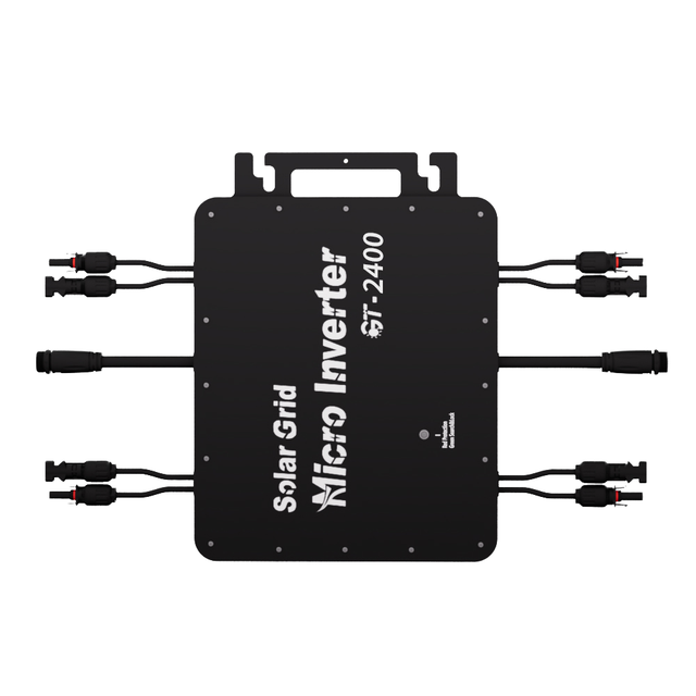 1200W Single Output Micro Inverter Solar Panels 110V/220V Smart Grid MPPT Standby WIFI Mobile APP DIY System 99.5% Efficiency