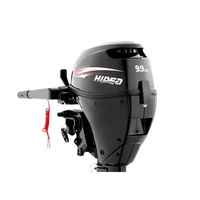 Moteur hors-bord Hidea approuvé 4 temps 9,9 ch à vendre F9.9 Moteur noir