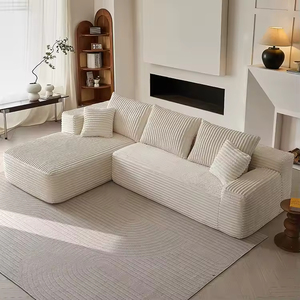Modern Modular <b>Square</b> Convertible Sofa Bed Set for Apartment Hotel Mall Use - Product Image 2