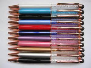 ปากกาลูกลื่นทำจากโลหะคริสตัลด้วยลายมือแบบ capacitive หน้าจอสัมผัส - Product Image 3