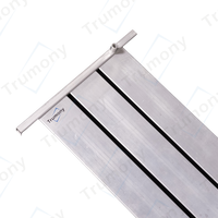 Plaque de refroidissement liquide pour véhicule électrique, technologie de micro-canaux en aluminium extrudé