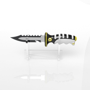 Expositor de Cuchillos de Acrílico Transparente Pequeño y Moderno de Lujo Personalizado, Material PMMA, Grosor Personalizable, Impresión Serigráfica para el Hogar - Product Image 2