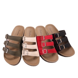 Chaussures décontractées populaires chaudes pantoufles à glissière pour femmes <span class=keywords><strong>manuel</strong></span> dernières dames pantoufles chaussures 2024 - Product Image 1