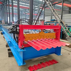 롤 성형 기계 제조 업체 지붕 시트 제조 기계 루핑 시트 기계 - Product Image 2