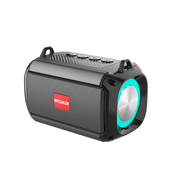 2025 Mini Wireless for 5.0 Speaker Powerful Bass RGB LED Light Built-in Mic for Mobile Phone-Hot Selling Portable Audio