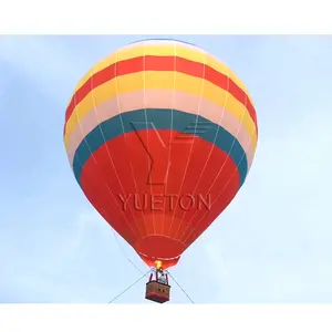 Factory Direct Logo Print Advertising Playground Inflatable Flying 4 Seats Hot Air Balloon