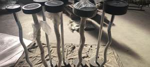 फैक्टरी मूल्य रबर लेपित ठोस स्टील बारबेल सेट फिक्स्ड कर्ल बार 20lb 110lb 110lb - Product Image 4