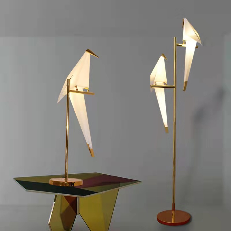 bird floor lamp