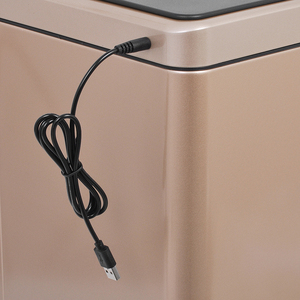 Hangshau 15L cảm biến thép không gỉ Thùng rác Bin thả hộ gia đình Thùng rác với rác Bộ sưu tập các tính năng - Product Image 4