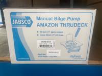 Pompe manuelle marine Jabsco pour bateau de sauvetage, accessoires de bateau, pompage et drainage manuels, modèle 29250-0000